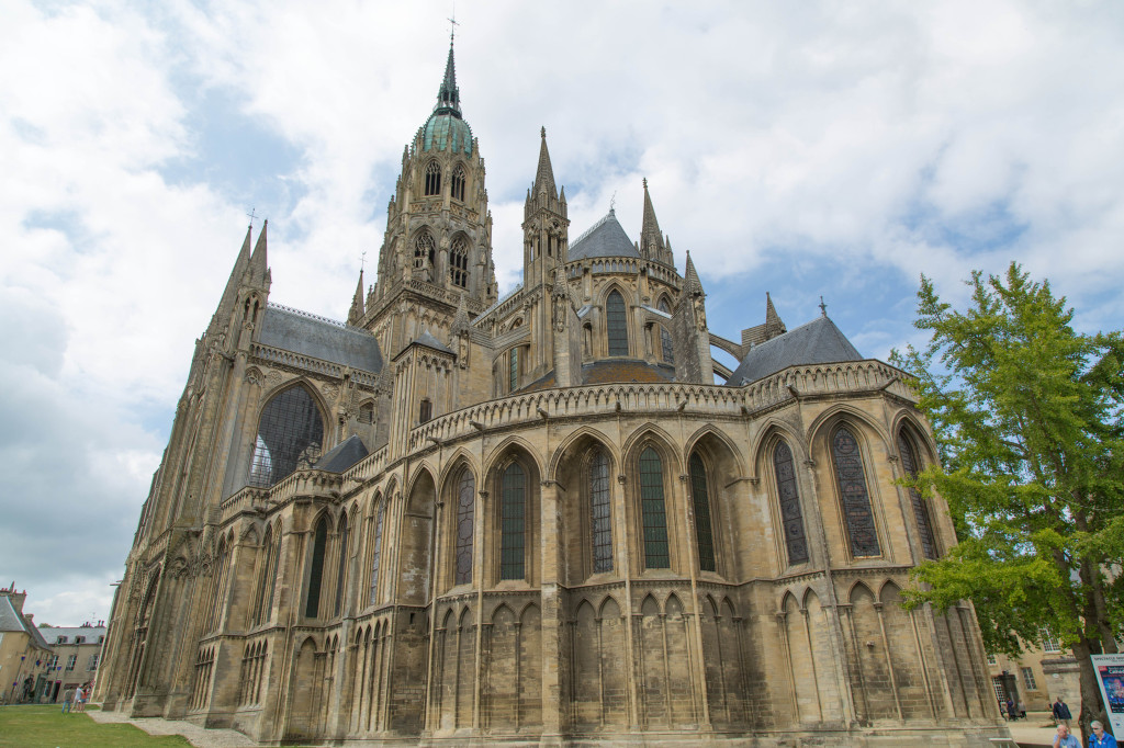 The Bayeux Cathedral (Cathédrale Notre-Dame de Bayeux).