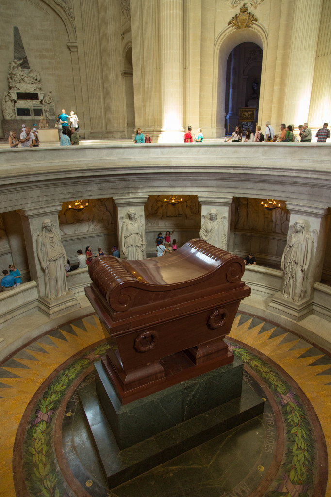 Napoleon Bonaparte's tomb.