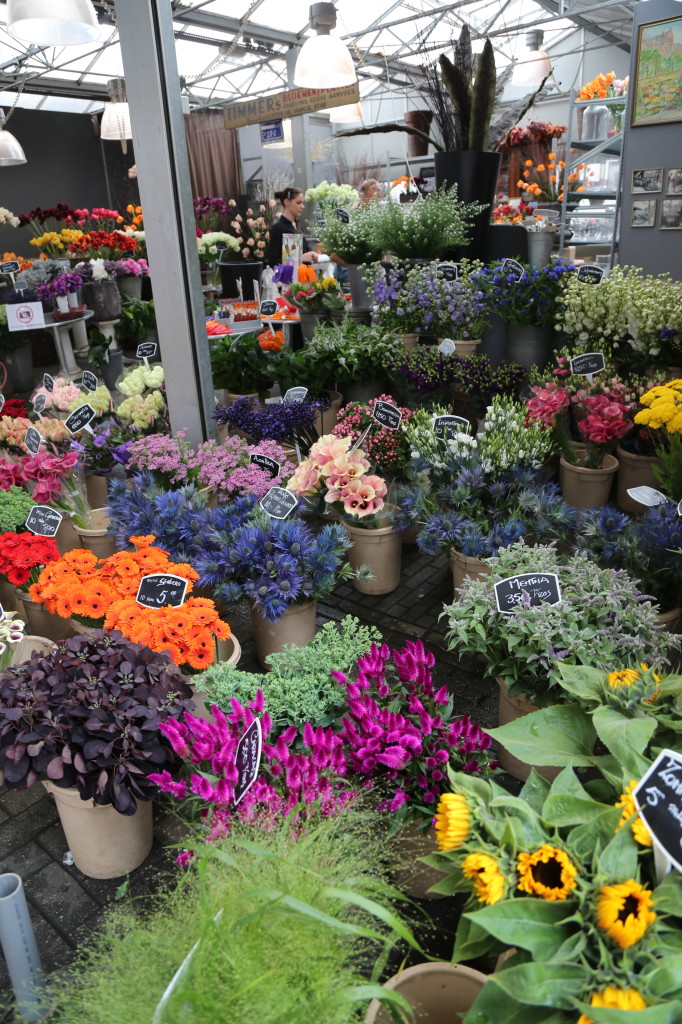 Scene from the Flower Market.