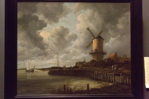 'The Windmill at Wijk' by Jacob van Ruisdael