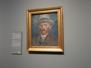 Vincent van Gogh self portrait. 